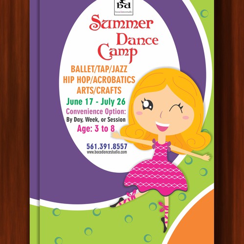 summer dance pamphlet