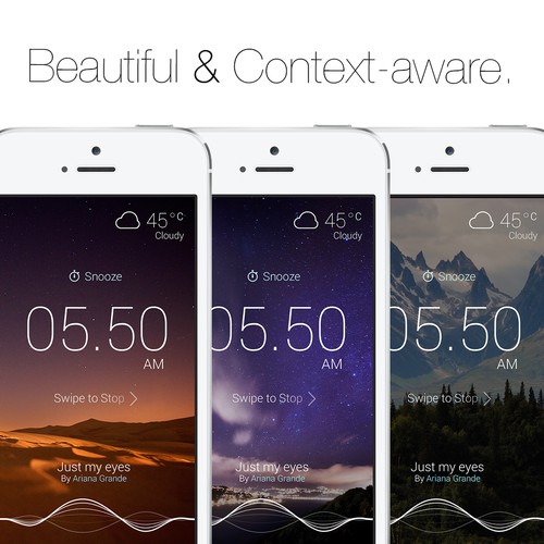 Alarm Clock Concept App