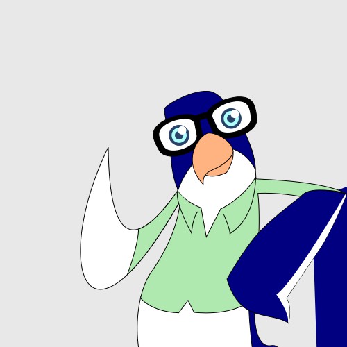 Penguin mascot for R.I.o