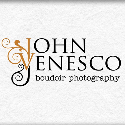 Create a logo for Boudoir Photographer John Venesco