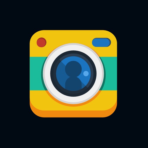 Awesome app icon for Selfie Challenge, a scavenger hunt for Selfies