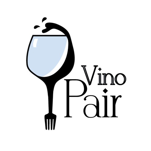 Vino Pair Logo Design