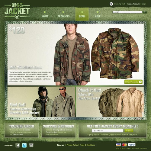 M65 Jacket Website