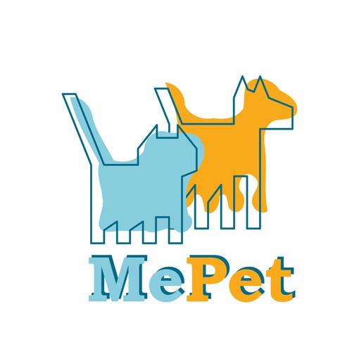 Pet products shop logo