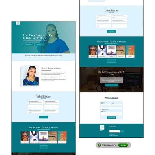 Dr Philip's Life coaching website