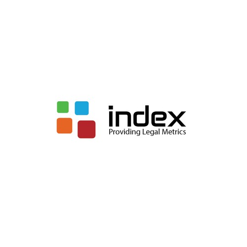 Creat a modern logo to the web site plataform "Index - Providing Legal Metrics"