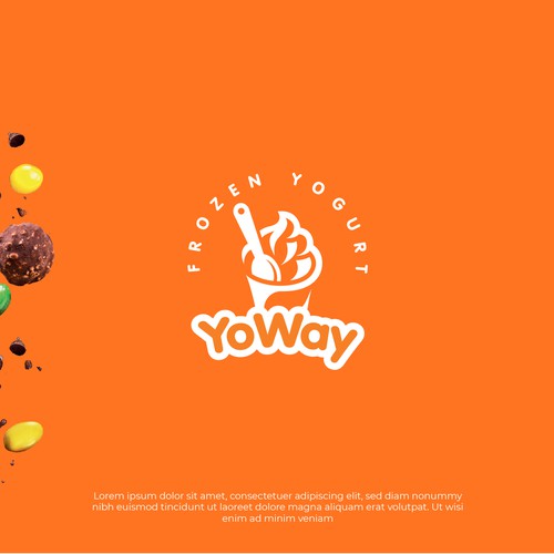 Create a logo for a fro-yo store!