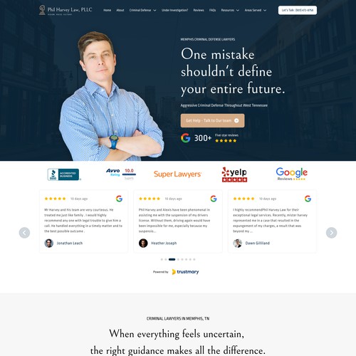 Winning Lawyer Website Design