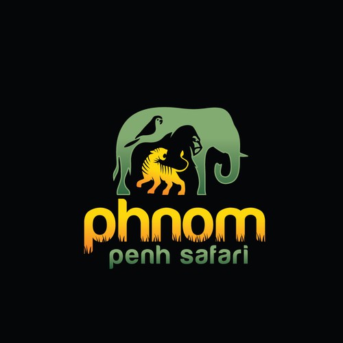 zoo/safari park logo design