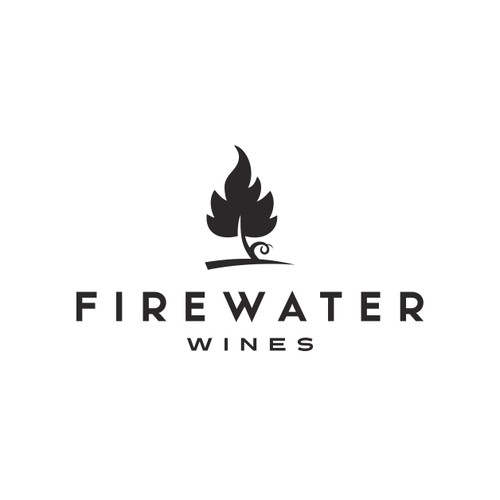 Logo for Firewater Wines.