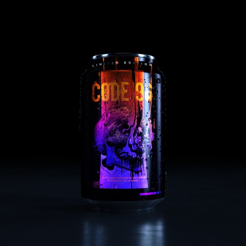 Energy Drink Illustration Design