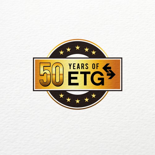 Bold logo concept for 50th Anniversary