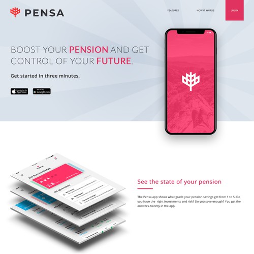 Pensa - Financial App