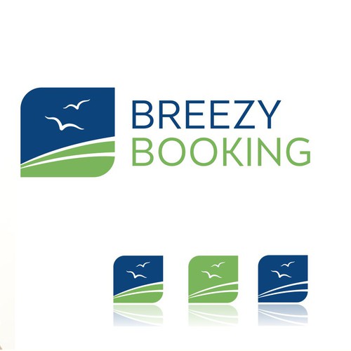 A tourism web app requires a logo to convey simplicity, ease and peace.