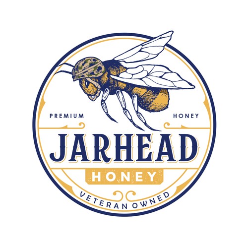 Logo for Jarhead Honey