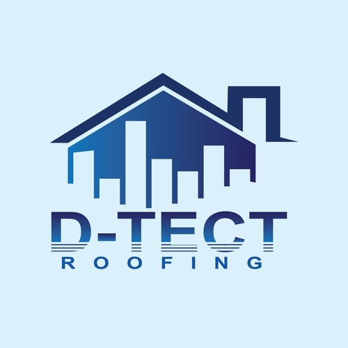 logo for D-Tect roofing