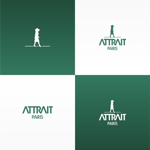Attrait Paris Logo Concept