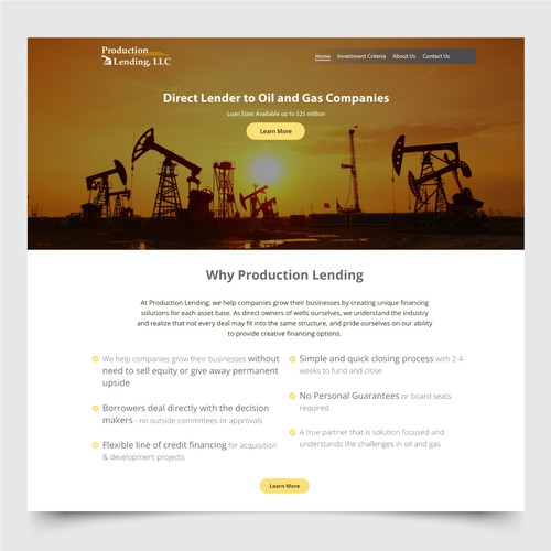 Production Lending