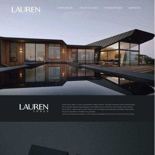 Logo design for a real estate agent