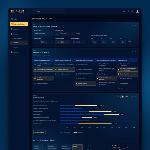 Kingdom Growth Engine SaaS platform needs a design upgrade to "Wow"!