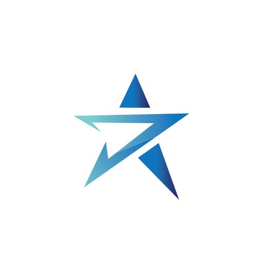 Modern and impactful star icon logo 
