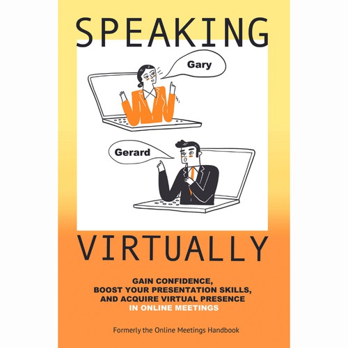 Book cover design for 'Speaking Virtually' by Gary Gerard