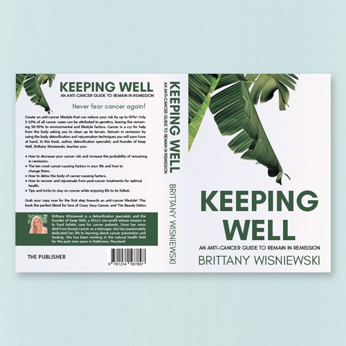Book Cover concept for Keeping Well
