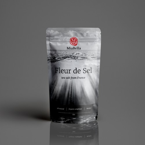 Sea salt packaging design