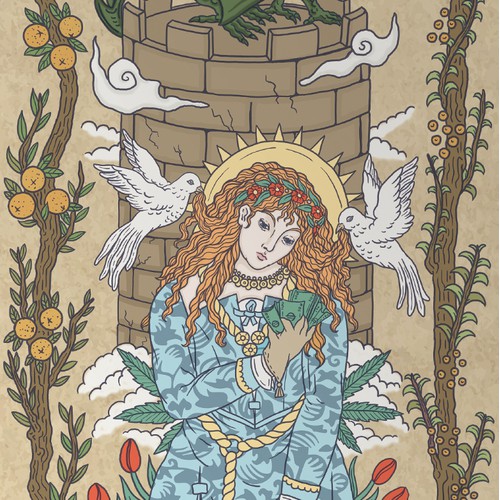 Medieval Bookmark Design