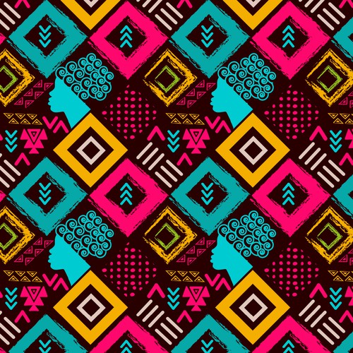 colorful pattern for women of colors