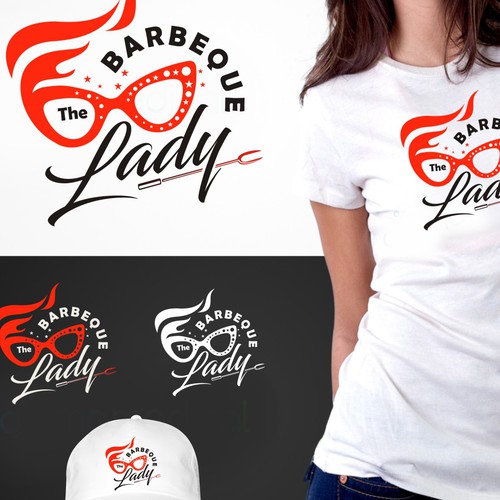Barbeque lady