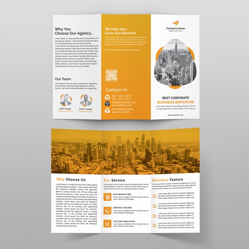 Corporate brochure design