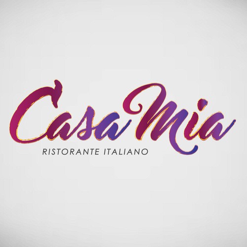 Italian Restaurant Logo Type