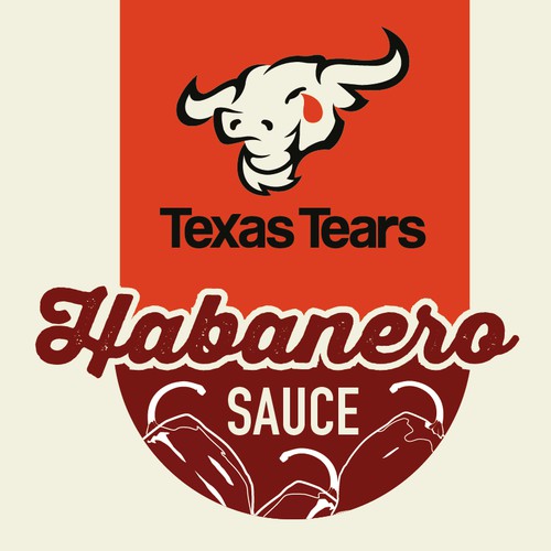 Habanero Hot Sauce label proposal
