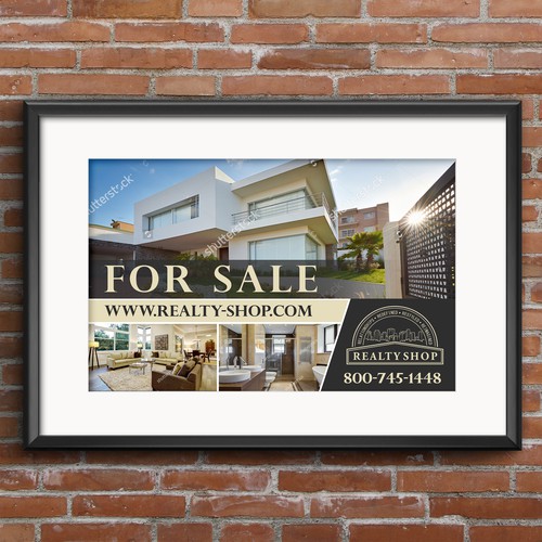 Real estate sign