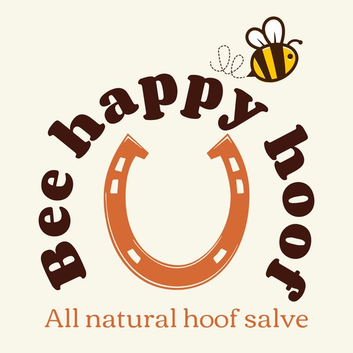 Bee Happy Hoof LOGO