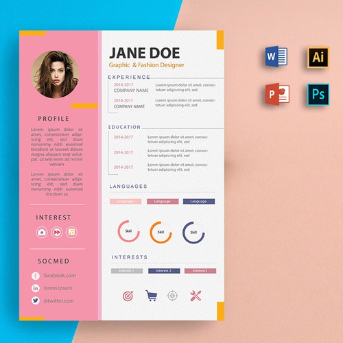 minimalist jane doe cv