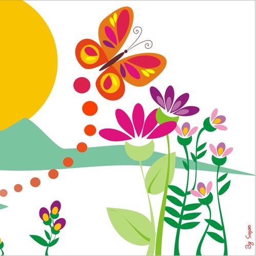 Create a playful image representing a child's growth!