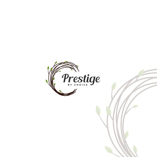 Winning logo concept for Prestige by choice