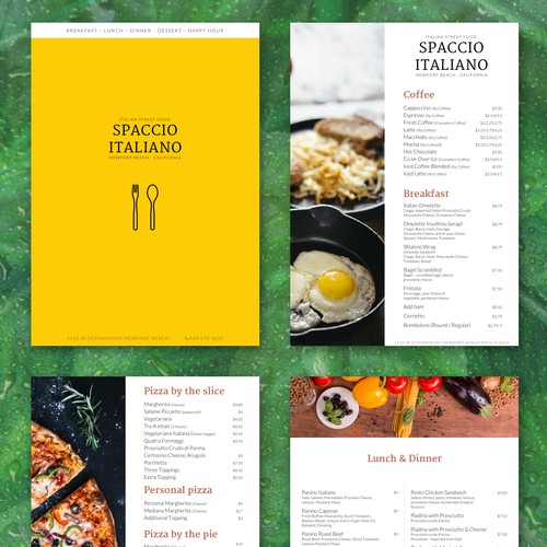 Restaurant Menu