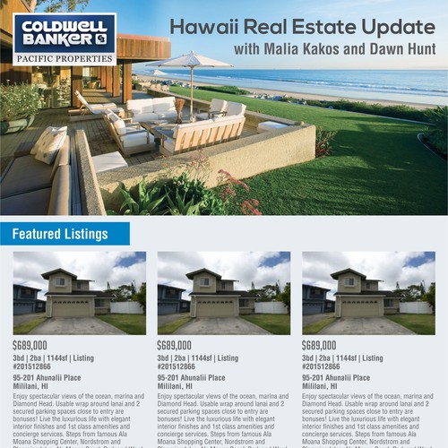 Newsletter for Hawaii Real Estate Update