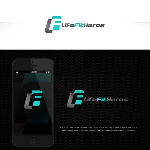 Create a logo for a online fitness training program
