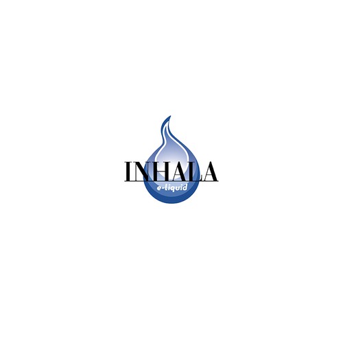 Logo design for INHALA  E-liquid, E-cigarettes and accessories
