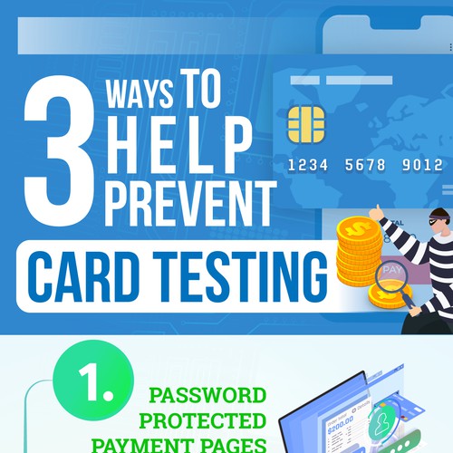 How to Prevent Card Testing Infographic