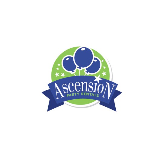 Have a party while creating Ascension Party Rentals logo