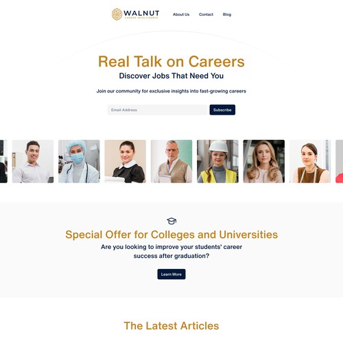 Walnut - career education platform