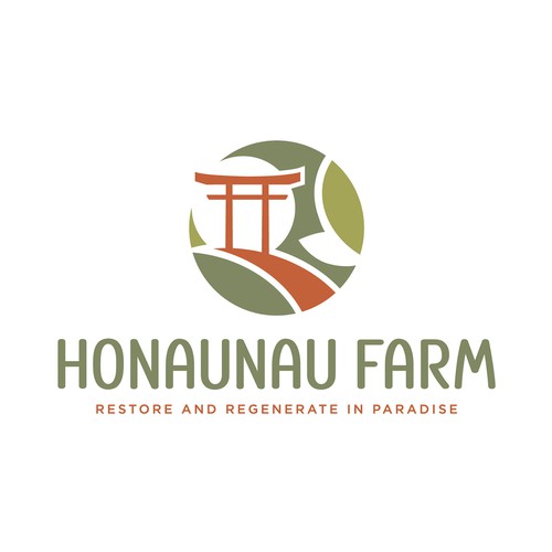 Logo + brand style for Hawaiian HONAUNAU FARM