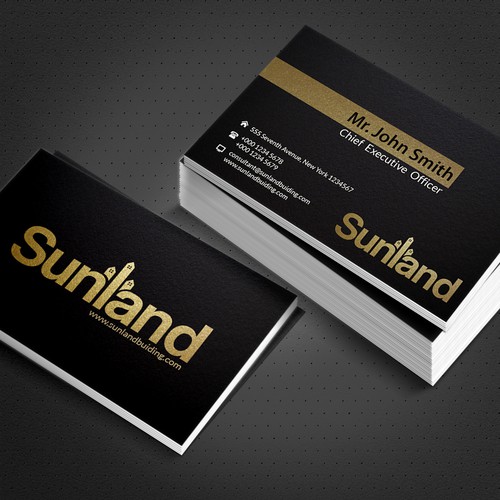 Sunland Building Pty Ltd - Logo and Business Card