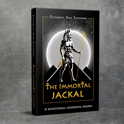 Timeless Egyptian God Anubis book cover