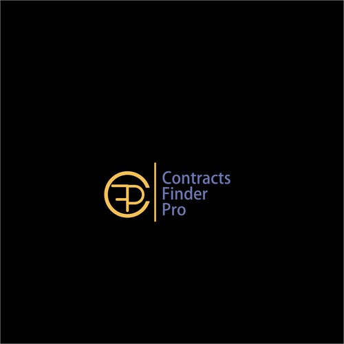 Logo concept for Contracts Finder Pro